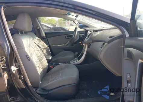 2011 Hyundai Elantra Gls (Ulsan Plant) from USA, damaged, VIN KMHDH4AE2BU102080